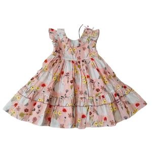 Pink Chicken 2Y Rabbit Garden Judith Dress